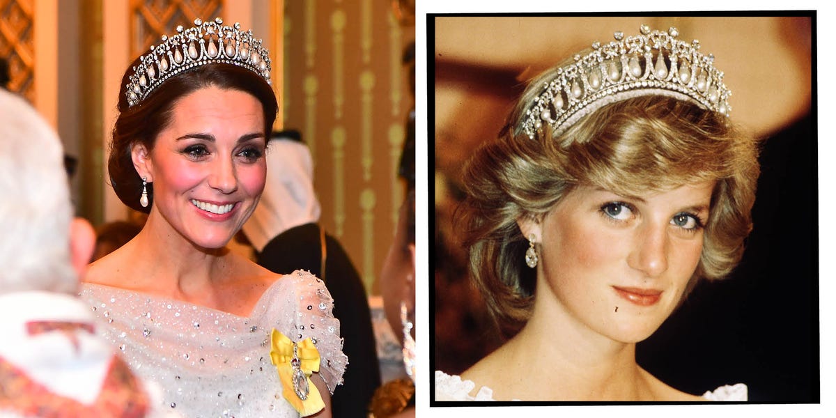 Kate Middleton Wore Princess Diana's Tiara Last Night In A Touching Tribute