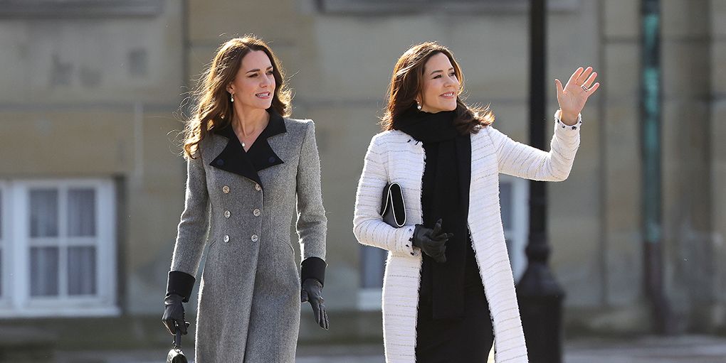 Kate Middleton y Mary de Dinamarca, looks clásicos