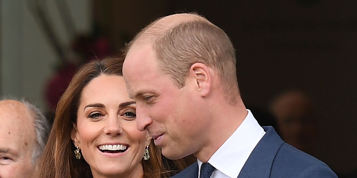 See Kate Middleton and Prince William being publicly affectionate