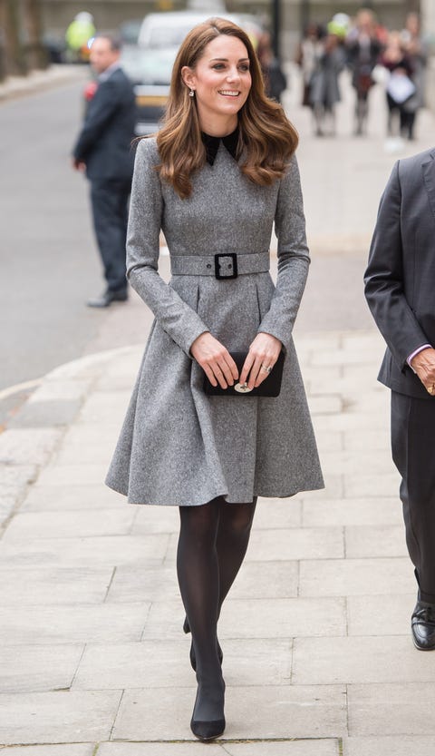 Kate Middleton Just Rewore A Tweed Coat Dress For The Third Time