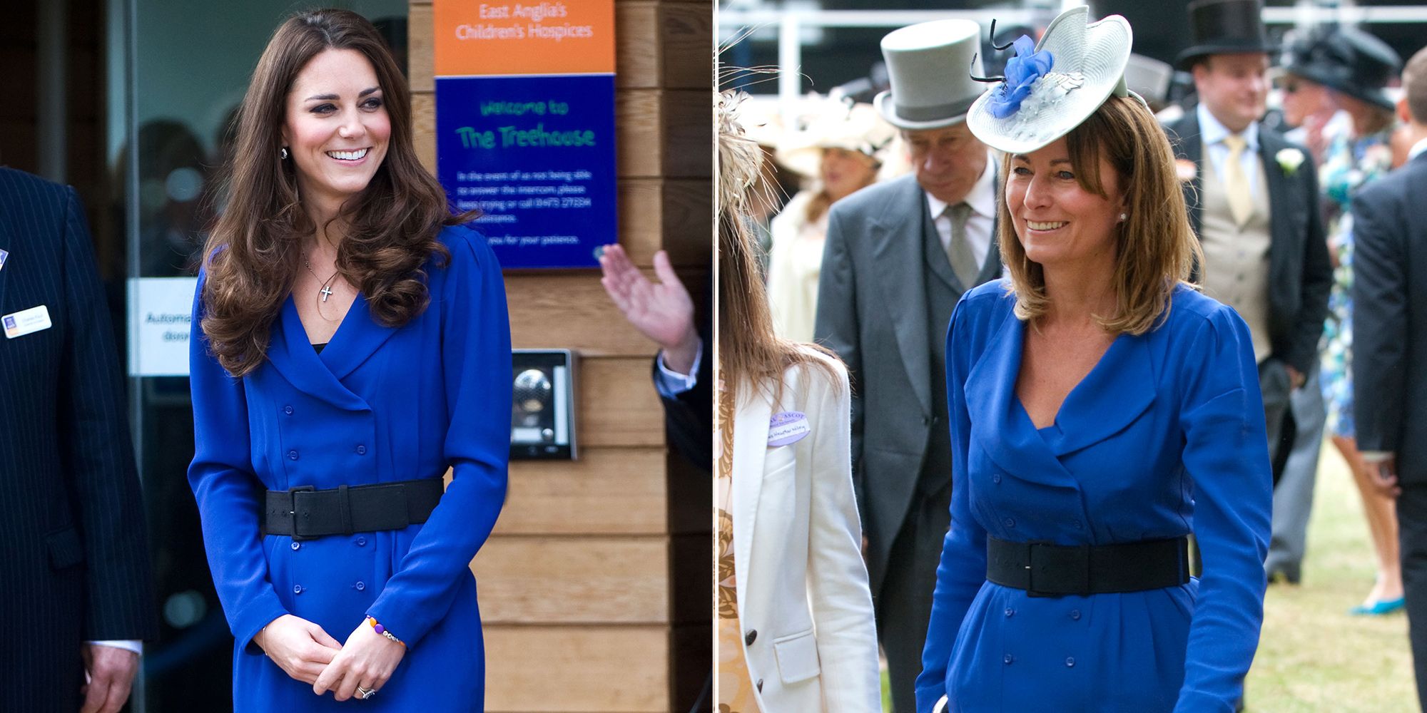 Kate Middleton comparte ropa con su madre Carole Middleton