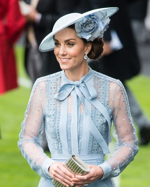 catherine, duchess of cambridge kate middleton at royal ascot in 2019