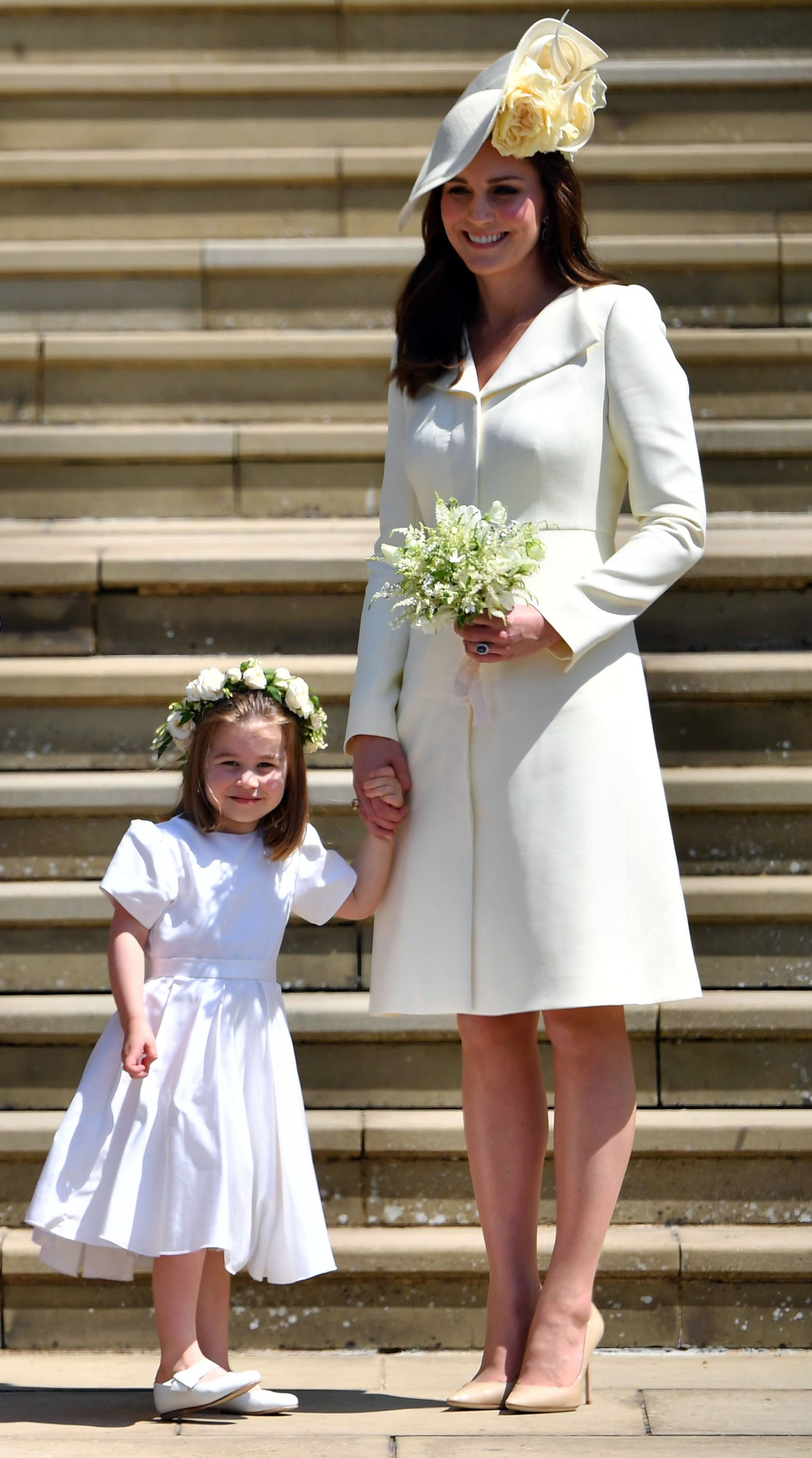 kate middleton meghan markle wedding outfit