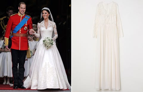 Los vestidos de novia de Kate y Pippa Middleton, en versión 'low-cost' Los vestidos de novia de Kate y Pippa Middleton, en versión 'low-cost'