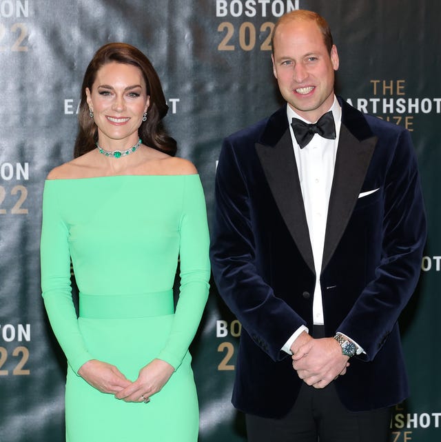 Kate Middleton, radiante con vestido verde de alquiler Kate Middleton, radiante con vestido verde de alquiler