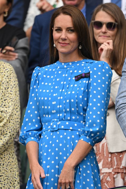 london, england   july 05 catherine, duchess of cambridge at all england lawn tennis and croquet club on july 05, 2022 in london, england photo by karwai tangwireimage