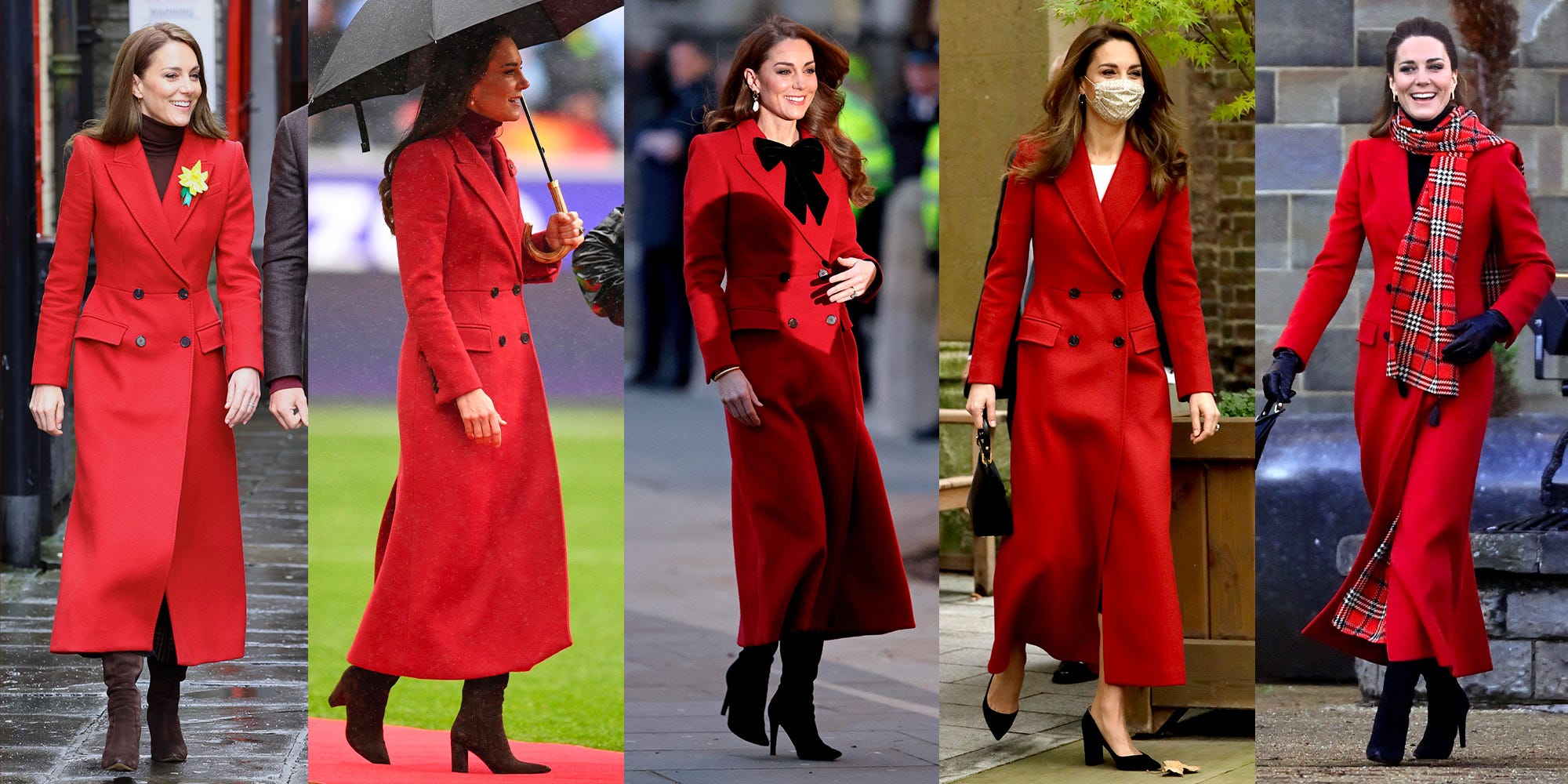 All the Times Kate Middleton Has Repeated Her Favorite Outfits