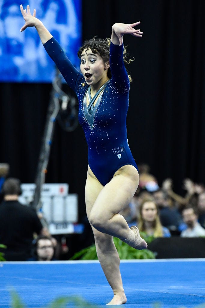 UCLA Gymnast Katelyn Ohashi's Perfect 10 Routine Goes Viral