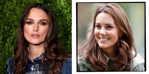 Kate Middleton and Keira Knightley