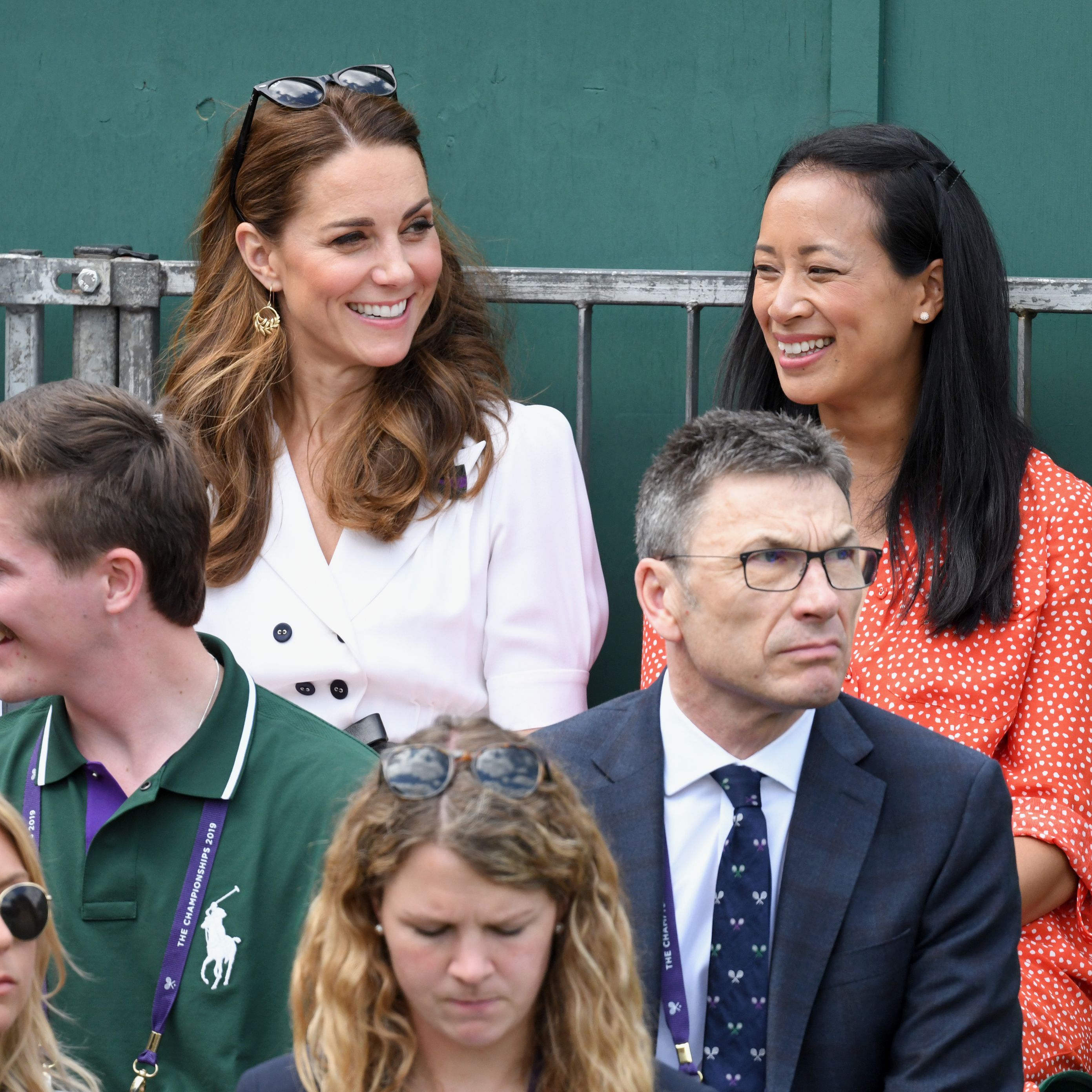 kate middleton dress wimbledon 2019