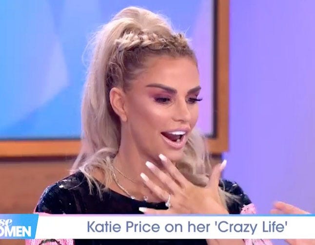 Katie Price announces she's engagement to Kris Boyson