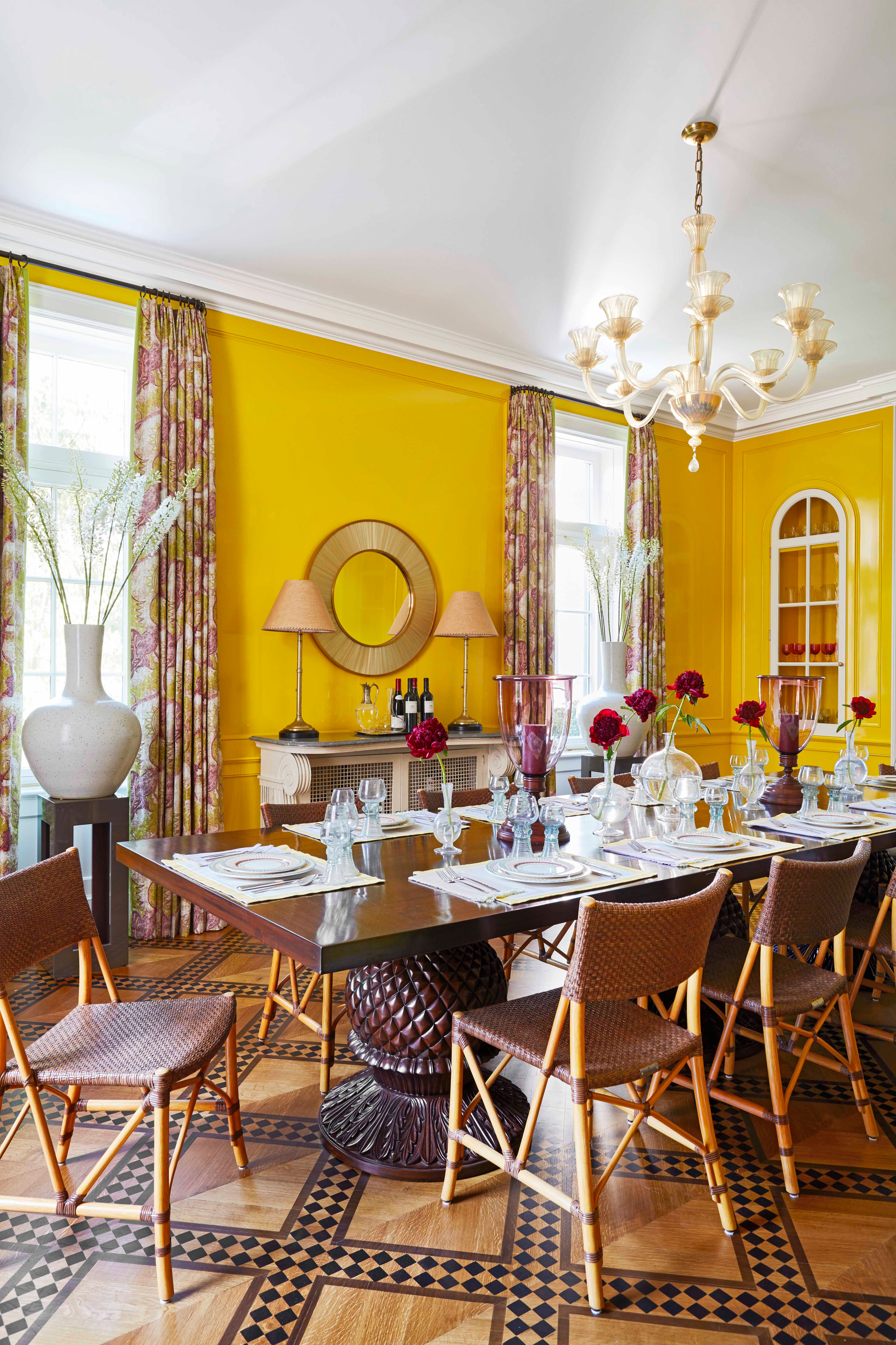  Chrome Yellow Is Officially Dominating Our Design Mood Boards for Spring