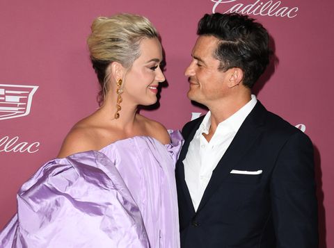 katy perry and orlando at variety's power of women los angeles event