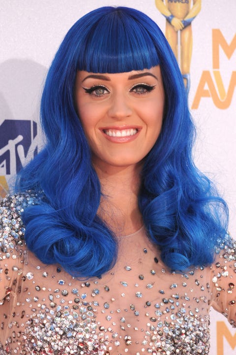 22 Blue Hair Trends Celebrities Who Have Rocked Blue Hair