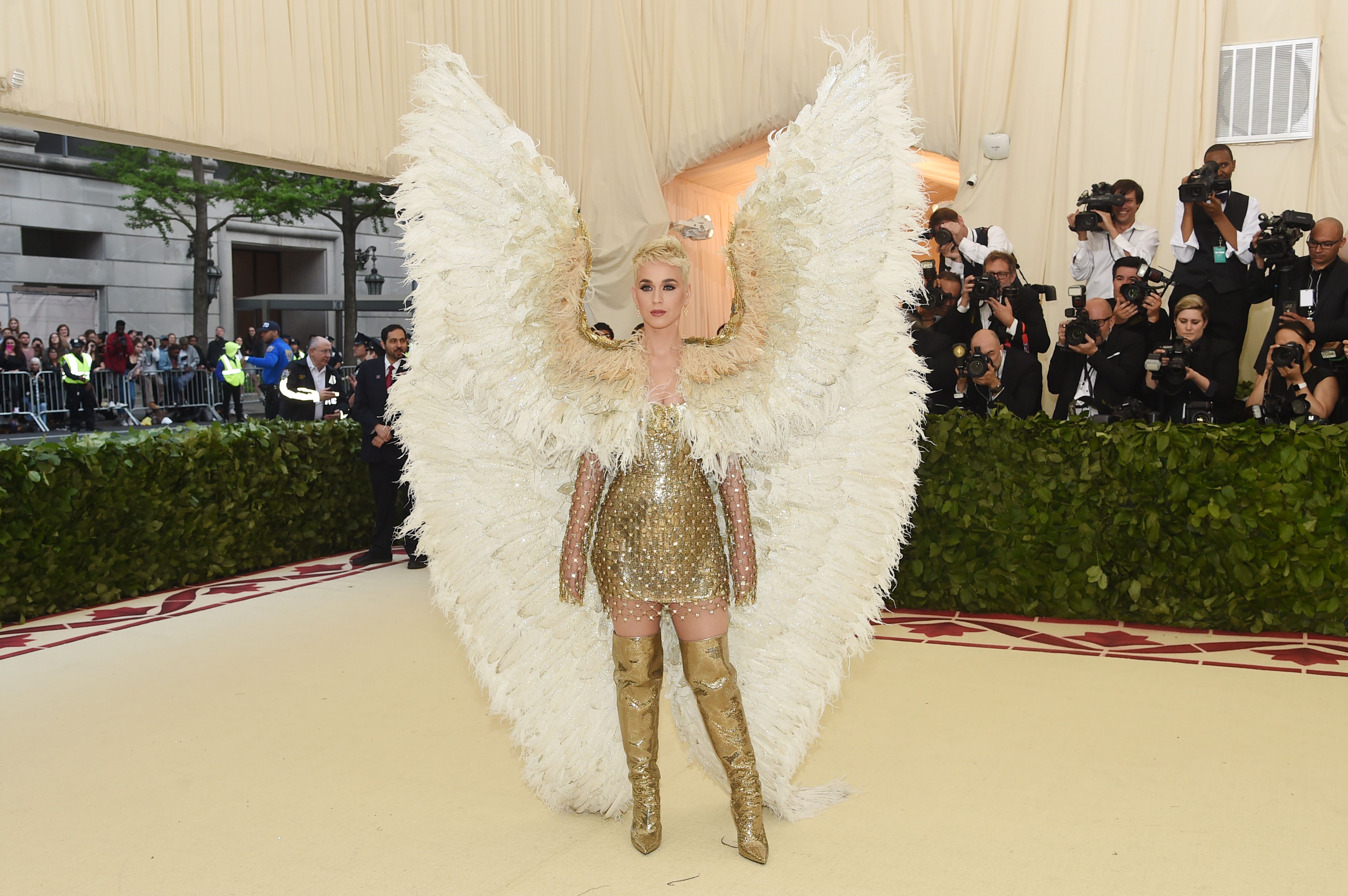 katy perry met gala dress 2018