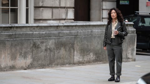 sandra oh as eve polastri   killing eve  season 4, episode 1   photo credit anika molnarbbca