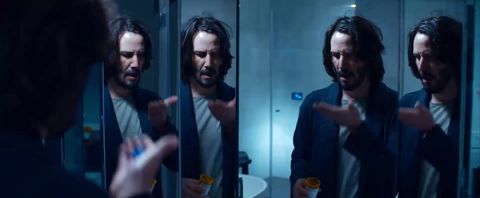 keanu reeves, the trailer for matrix resurrections