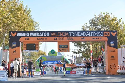 Kejelcha Media Maratón Valencia