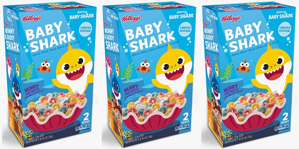 ‘Baby Shark’ Cereal Is Swimming Into Select Stores, and It