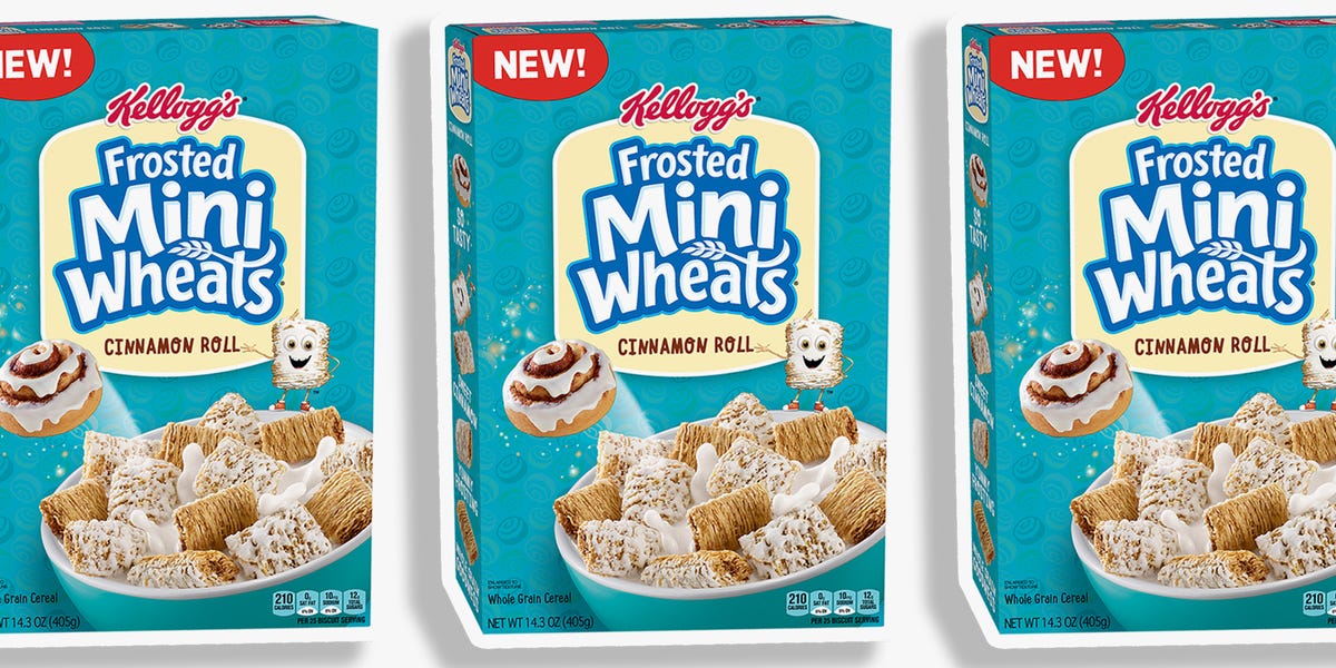 Kellogg’s Has New Frosted Mini Wheats Cinnamon Roll and Special K ...