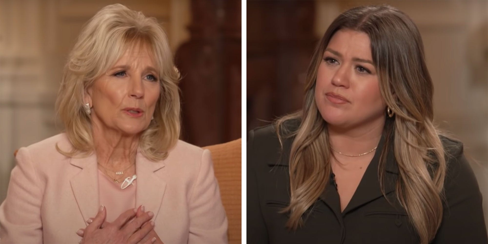 First Lady Dr. Jill Biden Gives Kelly Clarkson Personal Advice on Healing After Divorce