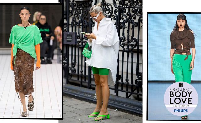 kelly green colour trend