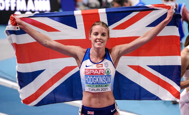 Keely Hodgkinson Storms To 800m Gold At European Indoor Champs