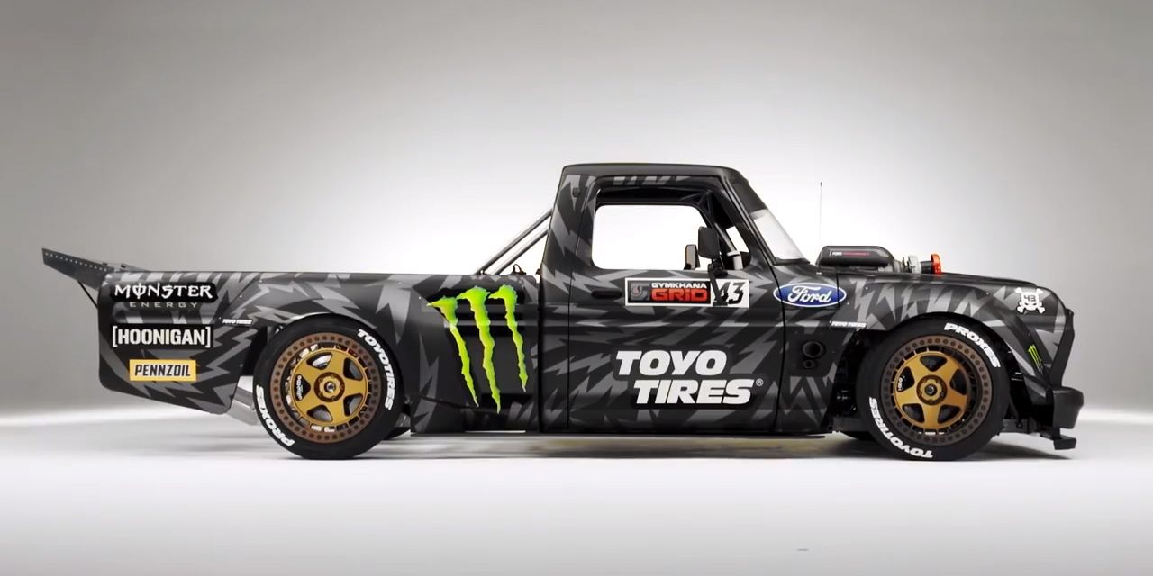 Ken Block Ford F 150 Hoonitruck New Drift Truck For Gymkhana 10