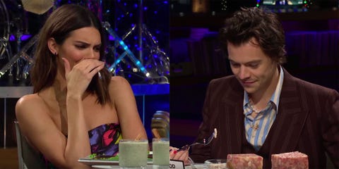 Watch Exes Harry Styles And Kendall Jenner Play Spill Your Guts