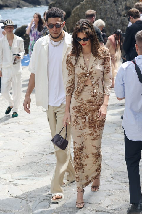 devin booker and kendall jenner in portofino