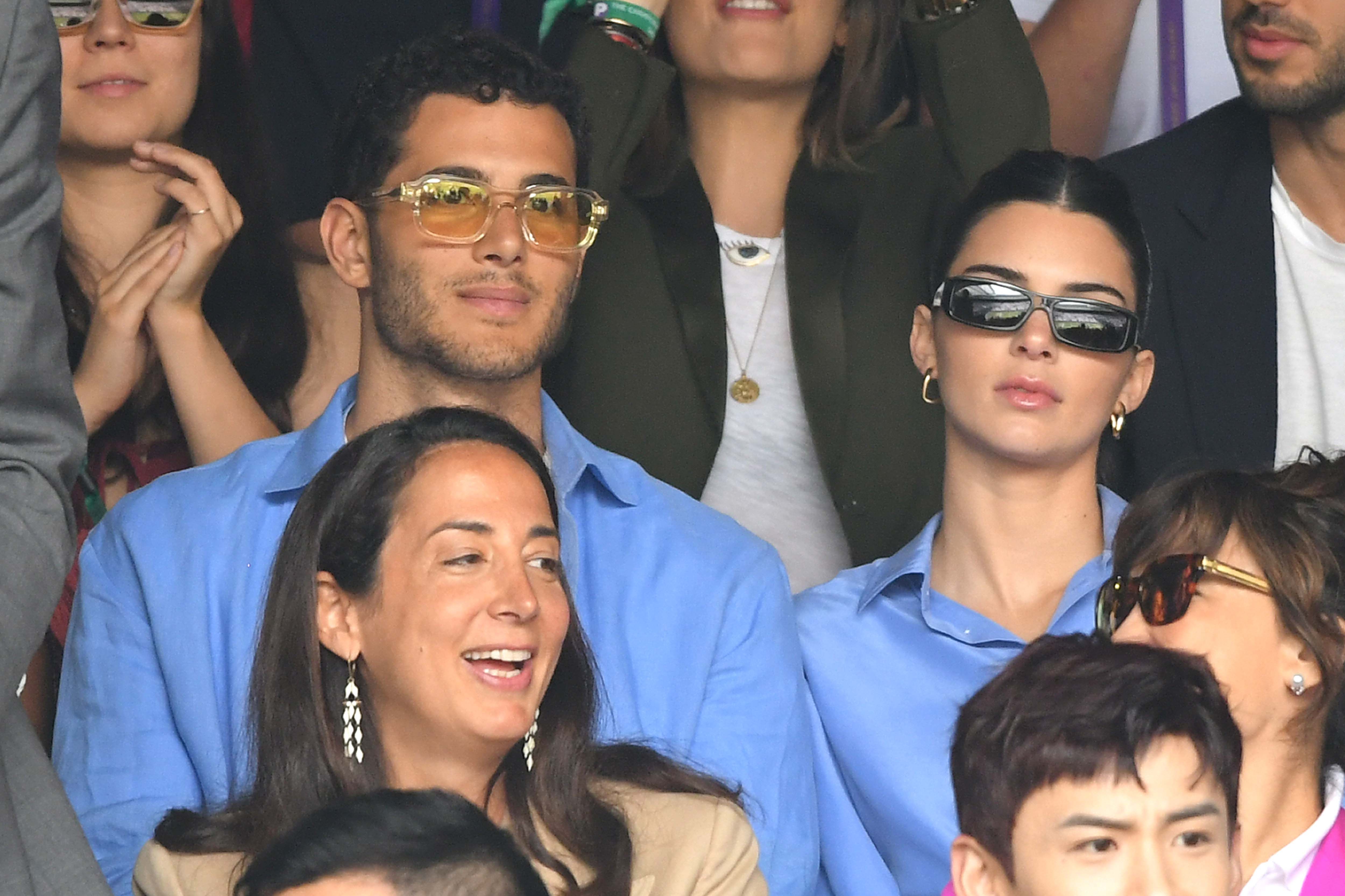 Kendall Jenner Attends Wimbledon With Model Fai Khadra