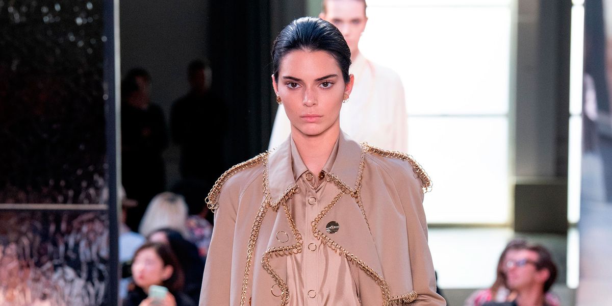 Kendall Jenner makes exclusive catwalk appearance for Riccardo Tisci's ...