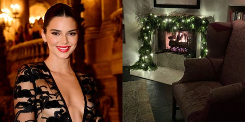 See How Kendall Jenner Decorated Her House And Christmas