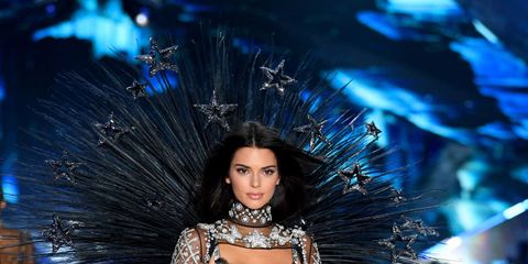 Kendall Jenner Wore Star Wings And Plaid Lingerie At