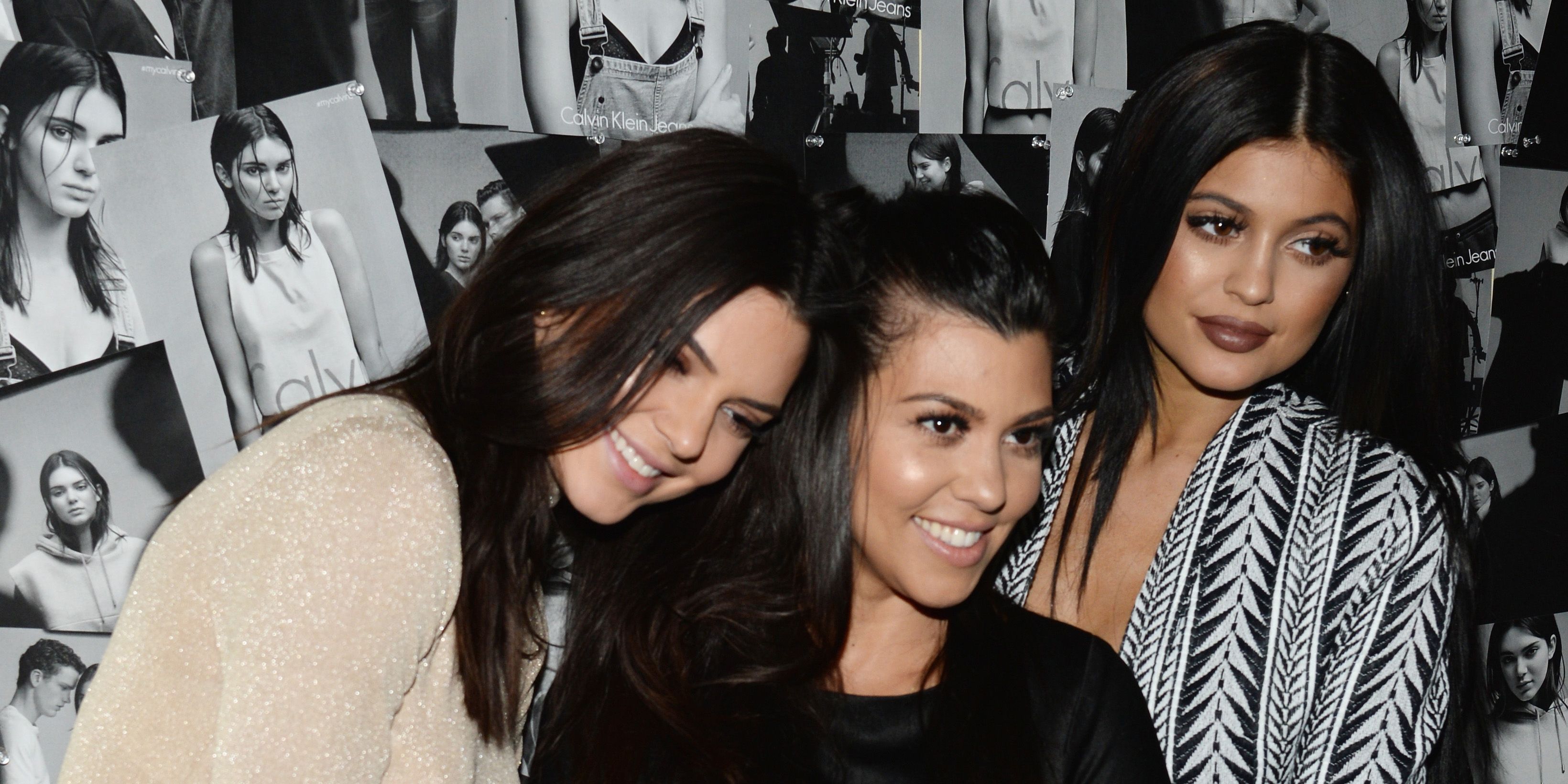 Kourtney Kardashian Hosts Little Dinner Party, Kendall and Kylie.