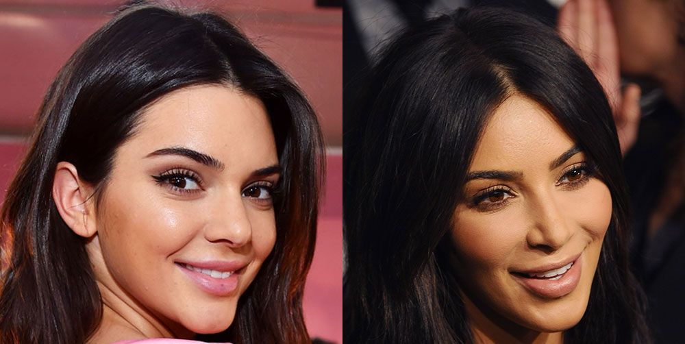 Kendall Jenner Looks EXACTLY Like Kim Kardashian at the Victoria's ...