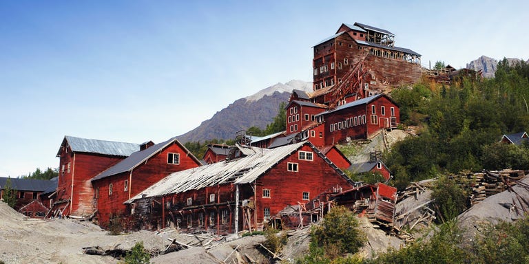 Kennecott Alaska ghost towns