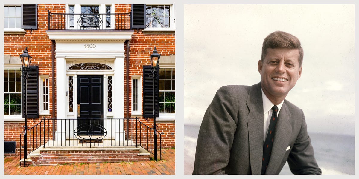 John F. Kennedy's Former Georgetown Home Sells for 4.2 Million - Photos ...