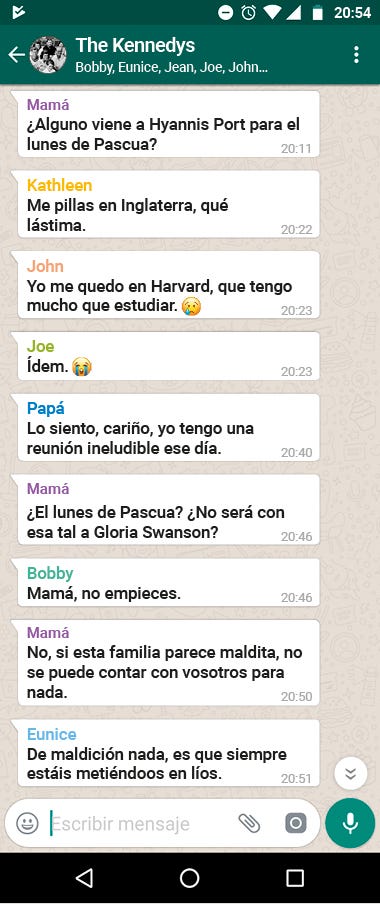 Nombres Para Grupos De Whatsapp De Familia La Conversacion De Whatsapp Que Resume A La 4791