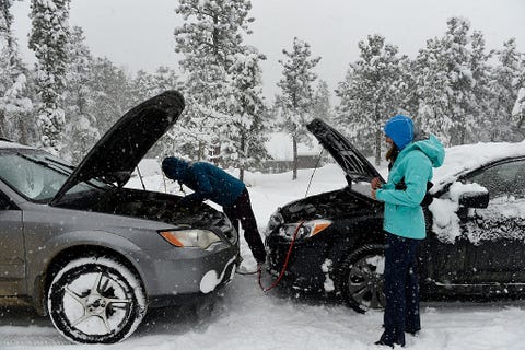 plus de 12 pouces de neige sont tombés pendant la nuit au nederland, colorado