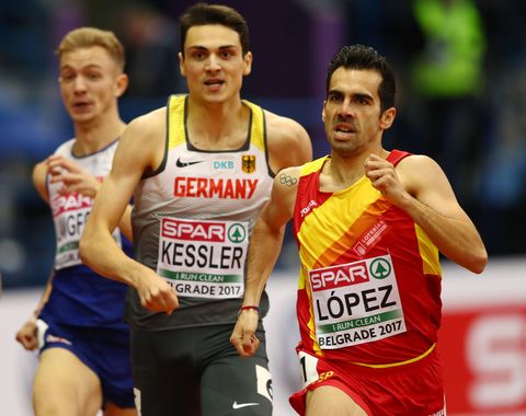 Kevin López gana los 800m de Goleniow