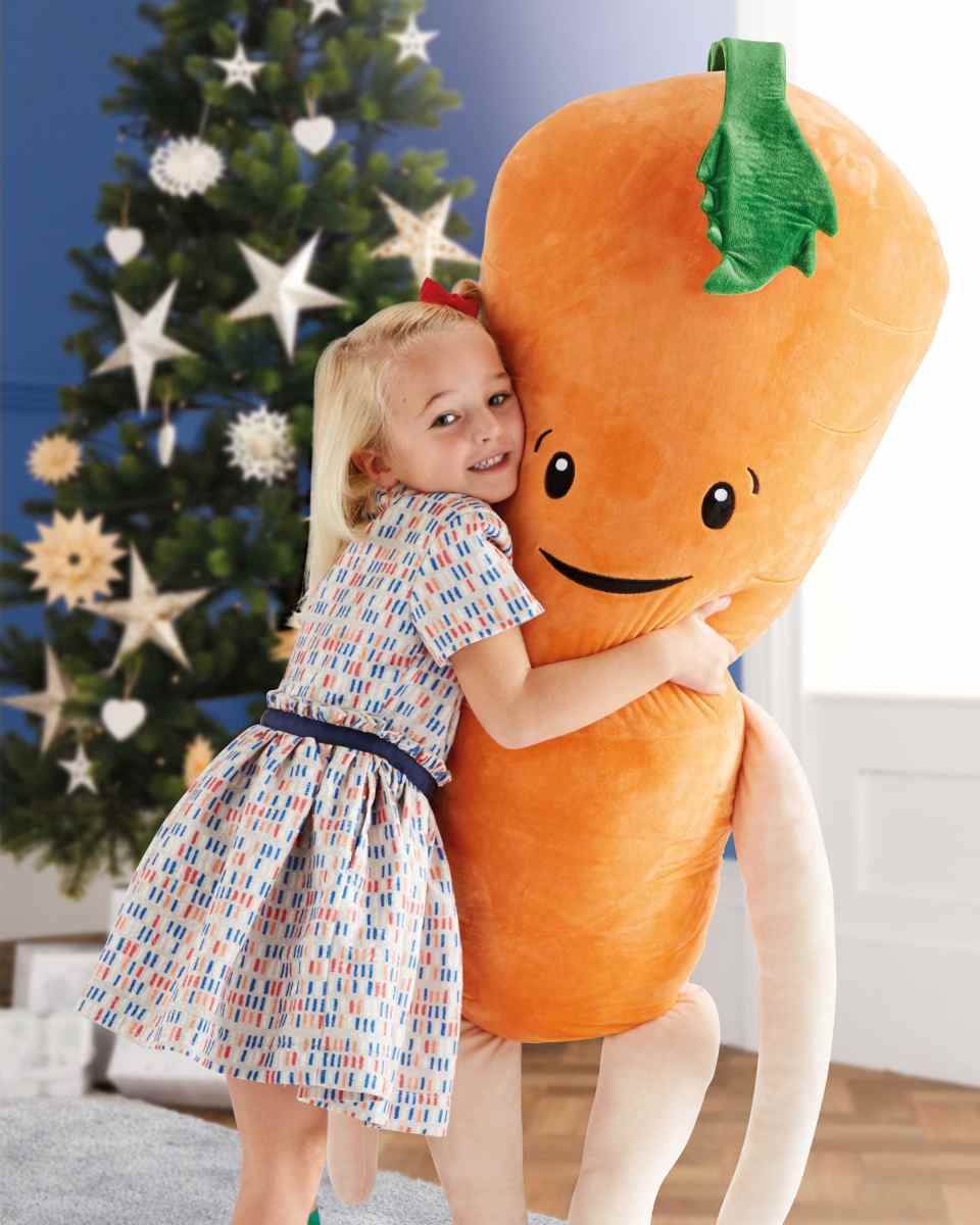 Safe From Birth Chantenay,Jasper & Baby Kevin The Carrot Plush Toys Aldi 8 inch 