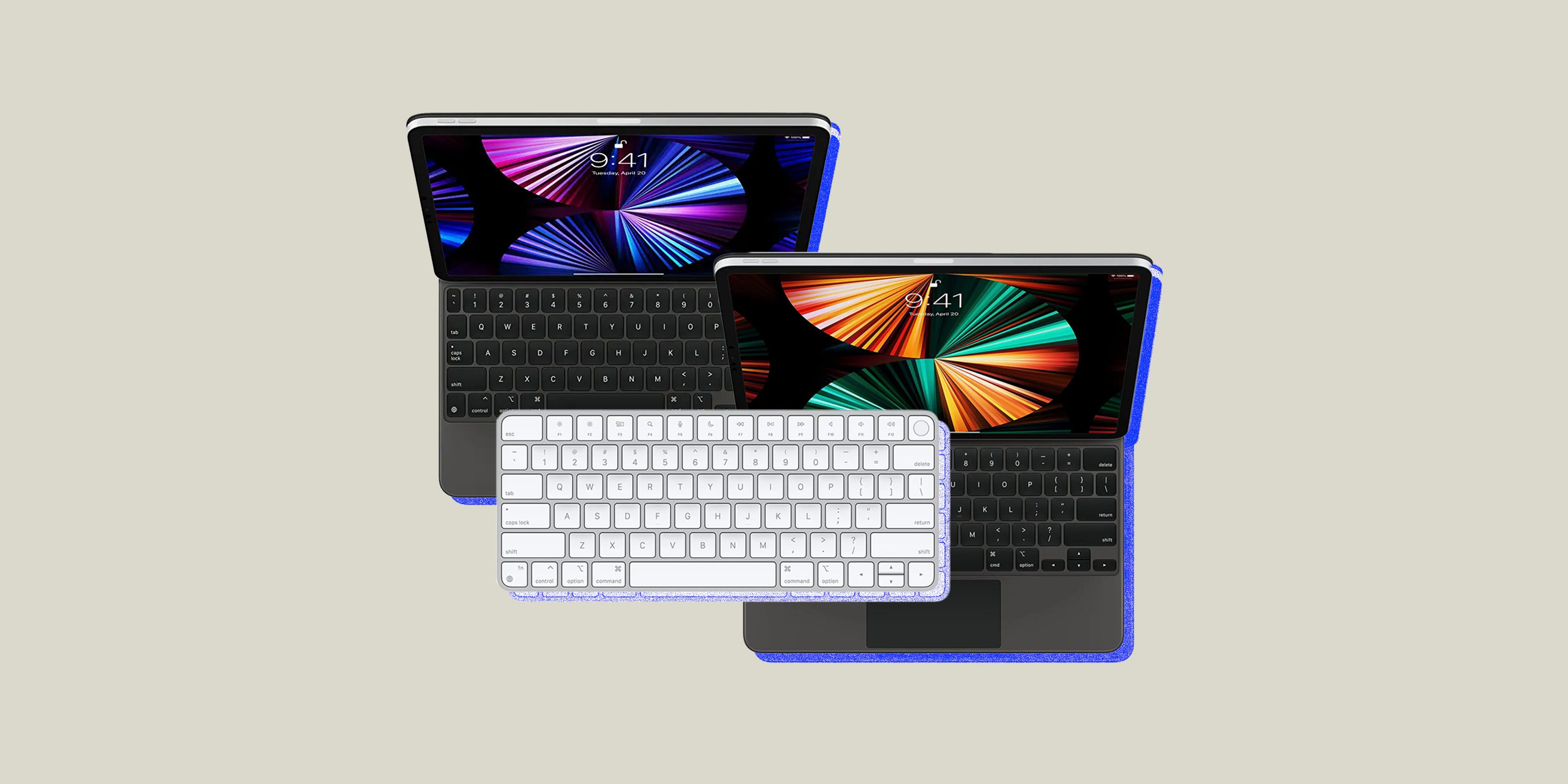 apple wireless keyboard with trackpad