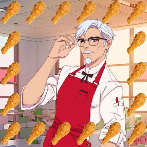 Kfc dating sim