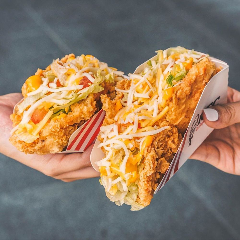 Kfc Has Created A New Taco That S Shell Is Made Of Fried Chicken