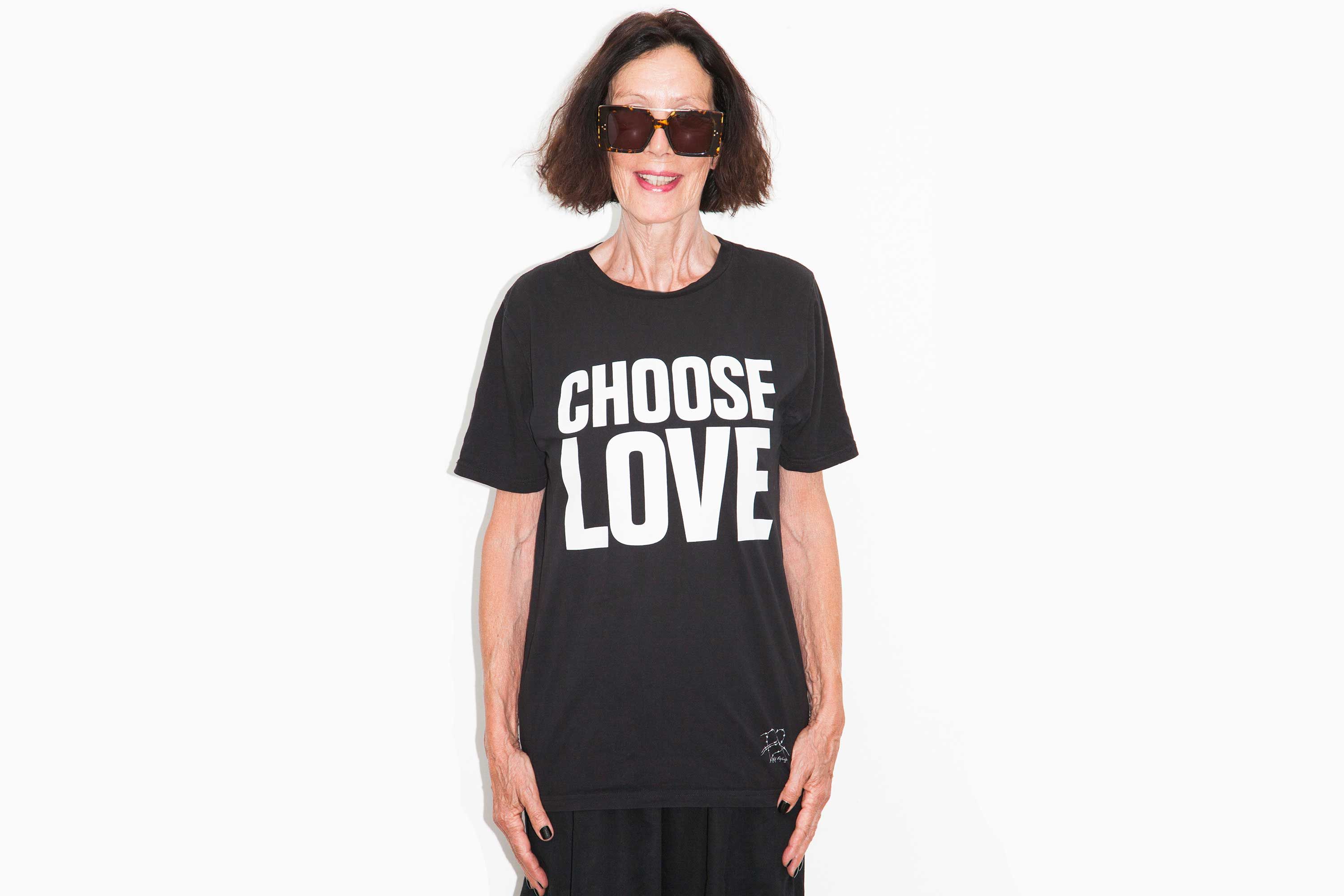 Katherine Hamnett Striped Unisex Brand Design Shirt