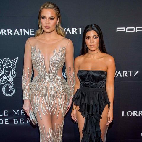 khloe and kourtney get into a fight on kuwtk
