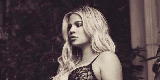 Khlo  Kardashian In Jaw Dropping Pregnant Lingerie Photo Shoot