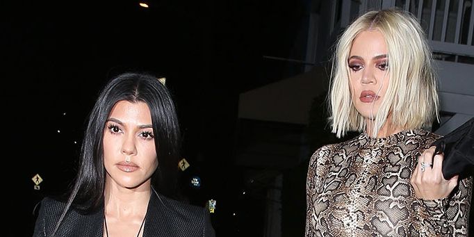 Khloe Kardashian wore a snakeskin dress so tight it could rival Kim's