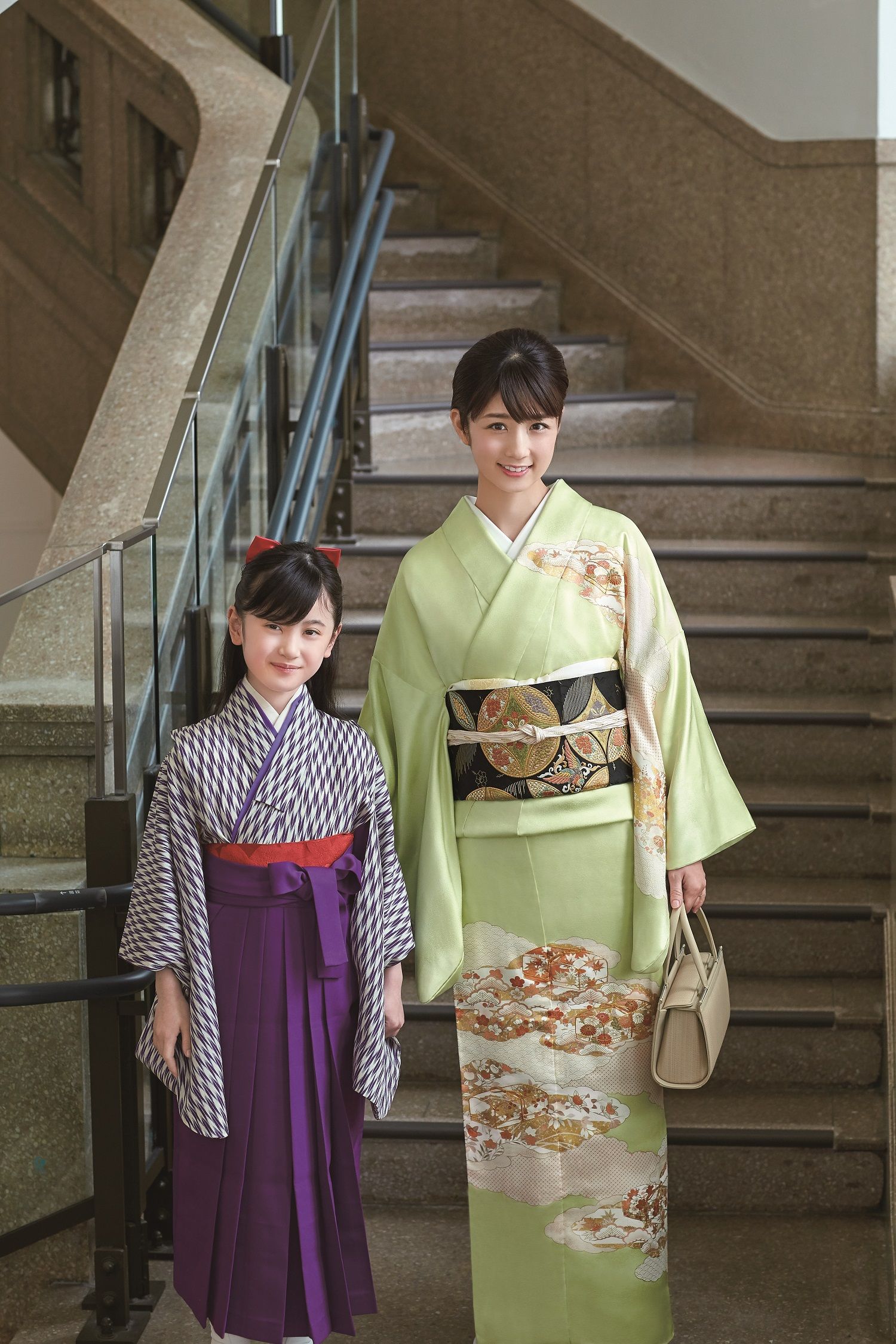 お子様の入学式・卒業式はぜひ着物で。小倉優子さんと選ぶお母様の着物